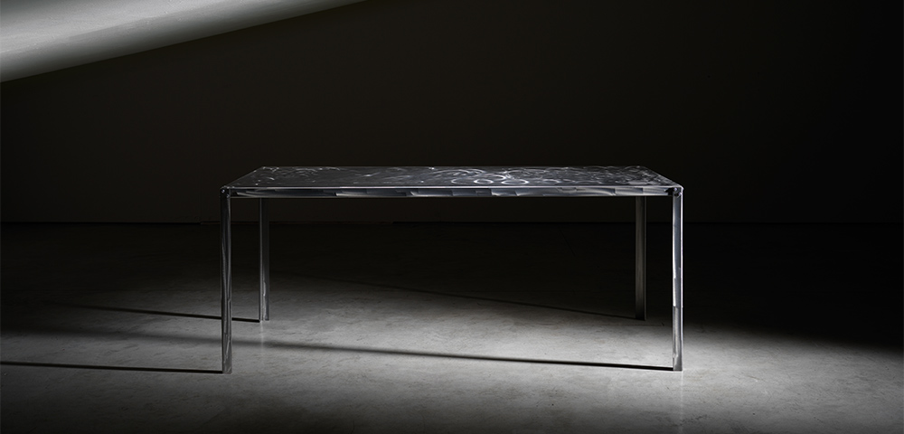 Tavolo Hope PF Stile in metallo dal design industriale minimal